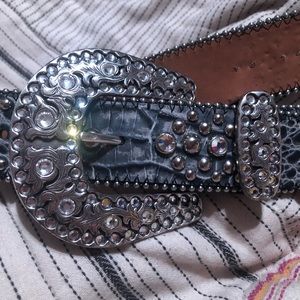 Justin boots bb Simone like studded belt
